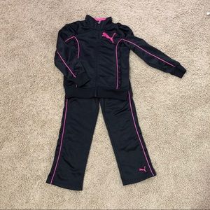 Puma tracksuit size 5